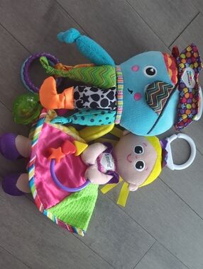 Plush Activity Toy Set Lamaze Octopus And Princess